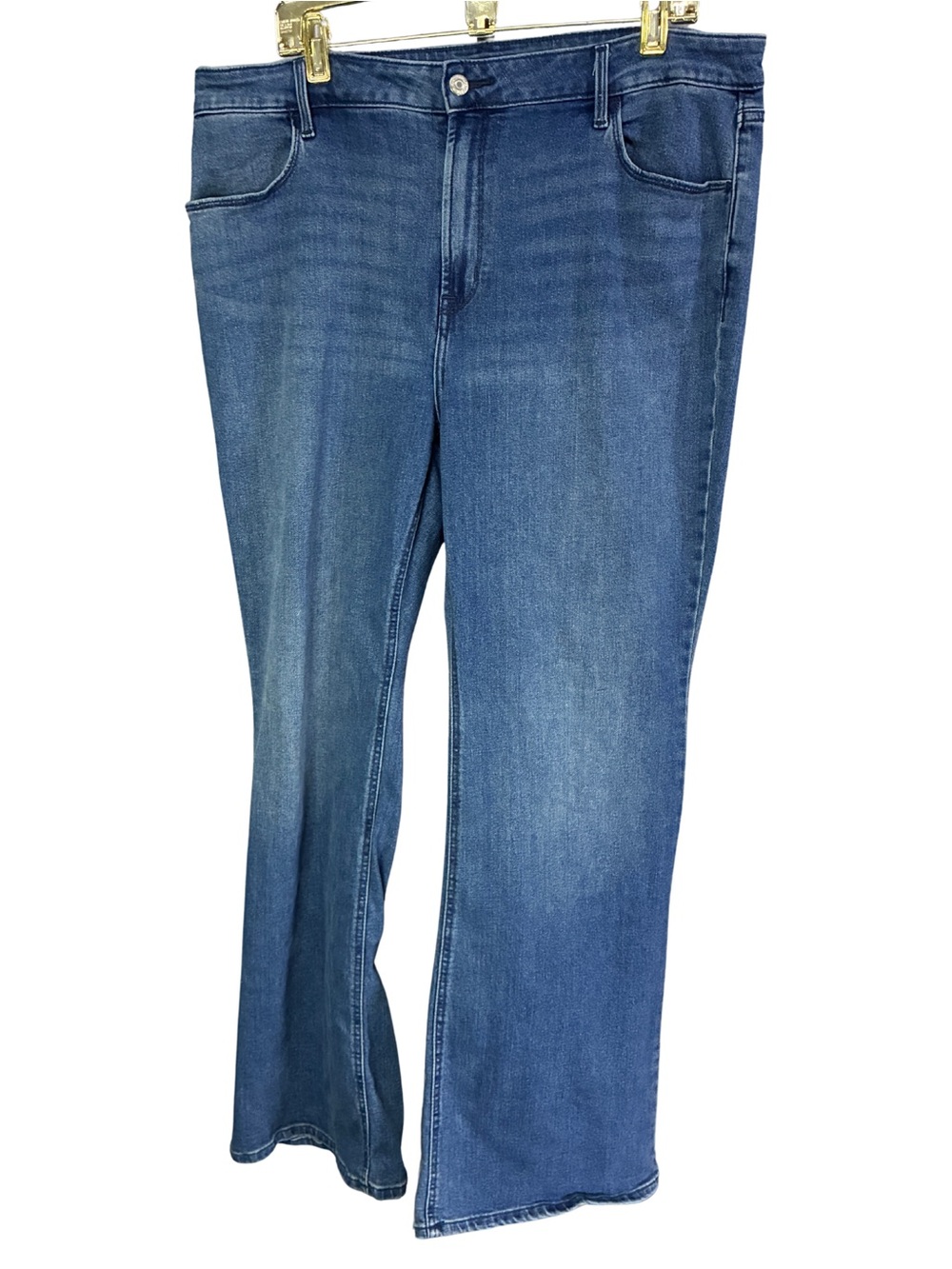 Old Navy Women's Medium Blue Flare Jeans